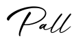 单词Pall书写