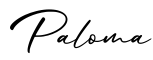 单词Paloma书写