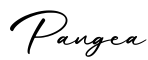 单词Pangea书写