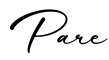 单词Pare书写
