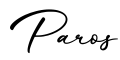 单词Paros书写