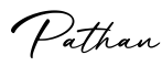 单词Pathan书写
