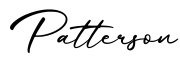 单词Patterson书写