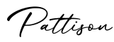 单词Pattison书写