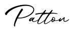 单词Patton书写