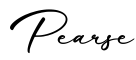 单词Pearse书写