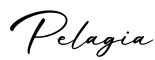 单词Pelagia书写