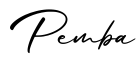 单词Pemba书写