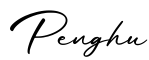 单词Penghu书写