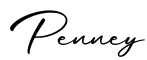 单词Penney书写