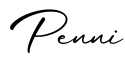 单词Penni书写