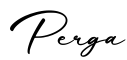 单词Perga书写