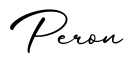 单词Peron书写