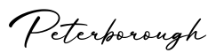 单词Peterborough书写