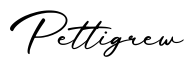 单词Pettigrew书写