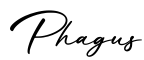 单词Phagus书写