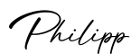 单词Philipp书写
