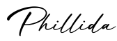 单词Phillida书写