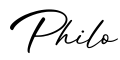 单词Philo书写