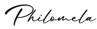 单词Philomela书写