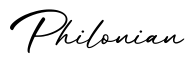 单词Philonian书写