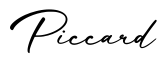 单词Piccard书写