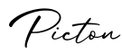 单词Picton书写