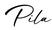 单词Pila书写