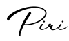 单词Piri书写