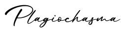 单词Plagiochasma书写