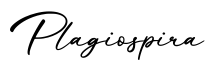 单词Plagiospira书写