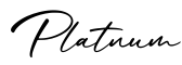 单词Platnum书写