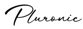 单词Pluronic书写