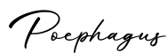 单词Poephagus书写