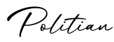 单词Politian书写