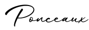 单词Ponceaux书写