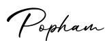单词Popham书写