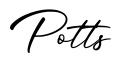 单词Potts书写