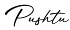 单词Pushtu书写