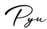 单词Pyu书写
