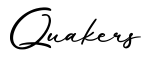 单词Quakers书写