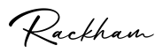 单词Rackham书写