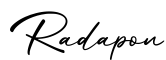 单词Radapon书写