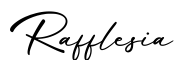 单词Rafflesia书写