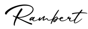 单词Rambert书写