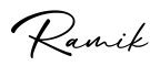 单词Ramik书写