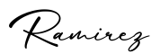 单词Ramirez书写