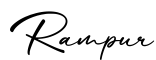 单词Rampur书写