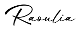 单词Raoulia书写