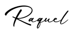 单词Raquel书写